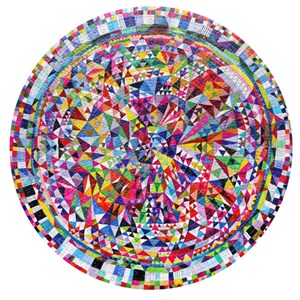 Puzzle multicolore