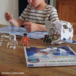 Maquette station spatiale 3D