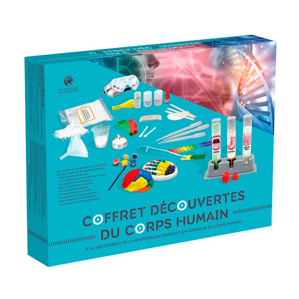 Nature & Découvertes - Coffret découvertes du corps humain