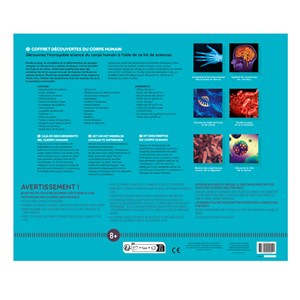 Coffret découvertes du corps humain