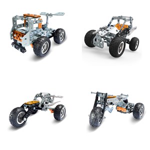 Coffret construction Meccano 15 en 1