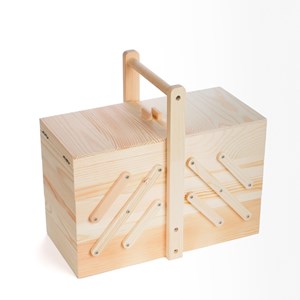 Boîte d'activités manuelles en bois