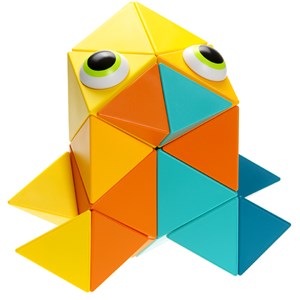 Jeu de construction magnétique Trido M Jaune