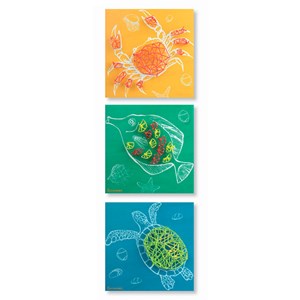 Tableaux fil tendu Océan