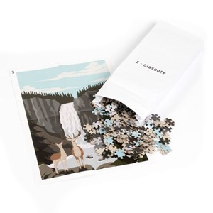 Coffret 4 puzzles Parcs Nationaux US