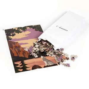 Coffret 4 puzzles Parcs Nationaux US