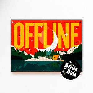 Puzzle Offline carton recyclé