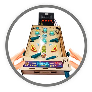 Flipper en bois à construire soi-même