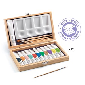 Kit 12 gouaches