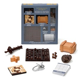 Coffret 8 casse-têtes antiques