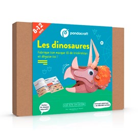Kit Pandacraft dinosaures