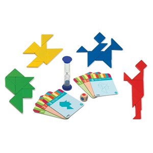 Jeu de défis tangram