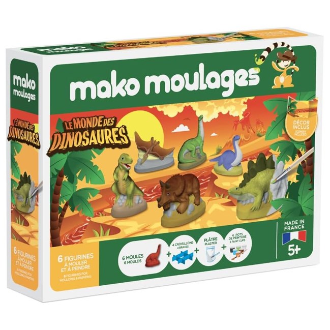 Mako Créations - Le monde des dinosaures Mako Moulages