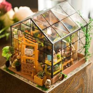 Maquette serre botanique