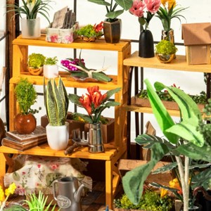 Maquette serre botanique