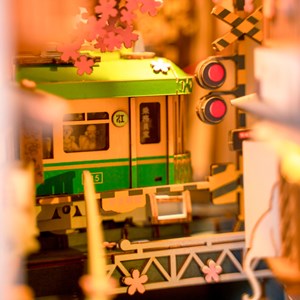 Maquette 3D serre-livre Tokyo