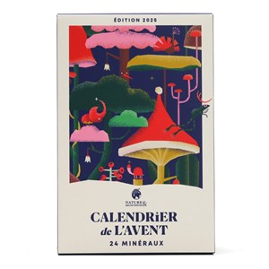 Calendrier de l'Avent 24 minéraux à collectionner