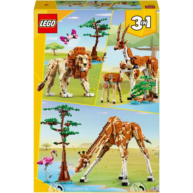 LEGO® Creator Les animaux safari 31150