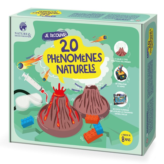 Coffret Expériences phénomènes naturels