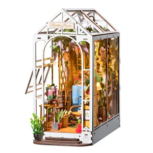 Maquette serre-livres éclairée Garden Home