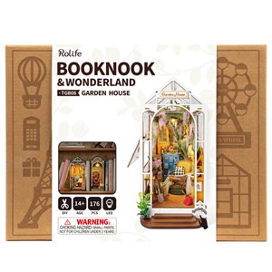 Maquette serre-livres éclairée Garden Home