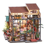 Maquette éclairée Le Magasin de Fleurs d’Émilie