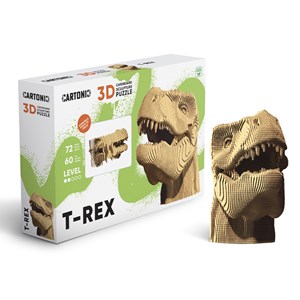 Puzzle 3D sculpture T-Rex