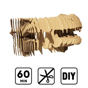 Puzzle 3D sculpture T-Rex