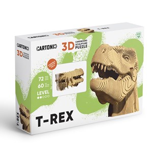 Puzzle 3D sculpture T-Rex