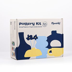 Kit de poterie argile autodurcissante