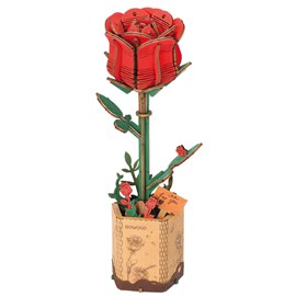 Maquette en bois rose rouge 106 pièces Rolife