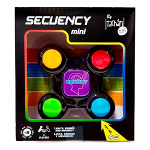 Secuency mini étoile jeu de mémoire de poche avec couleurs