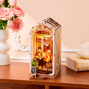 Maquette serre-livres éclairée Holiday Café Rolife