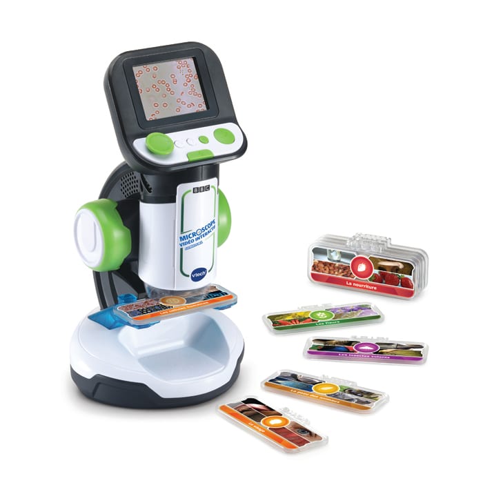 Microscope vidéo interactif