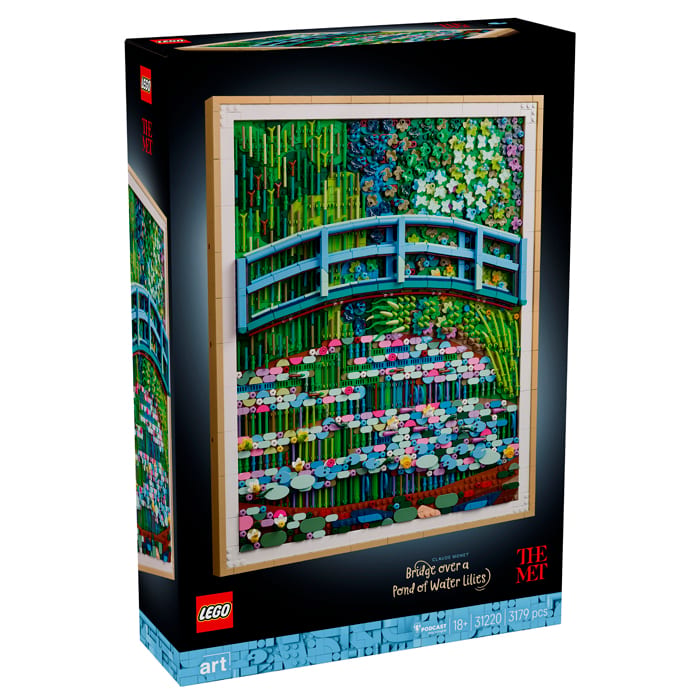 LEGO® Art Claude Monet Bassin aux nymphéas 31220
