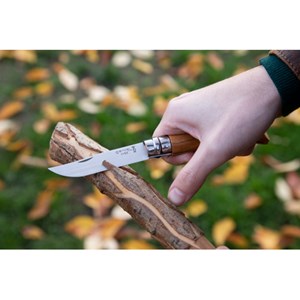 Opinel bois d'olivier avec étui