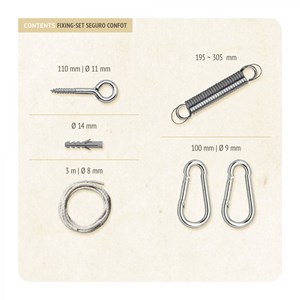 Accroche chaise-hamac ressort