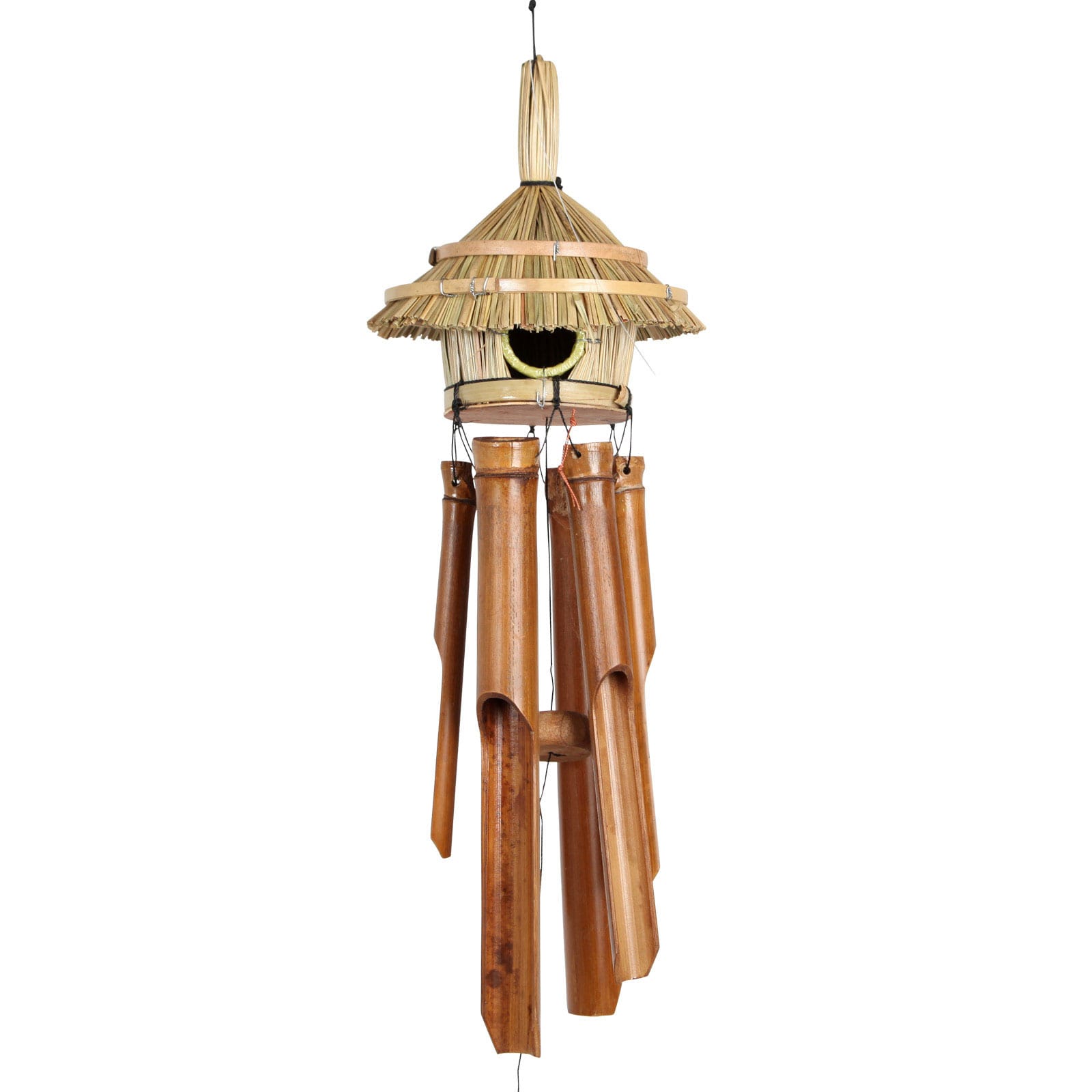 Carillon à vent, petit, bambou  Accessoires de décoration chez