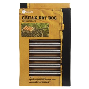 Grille à hot dog avec pince
