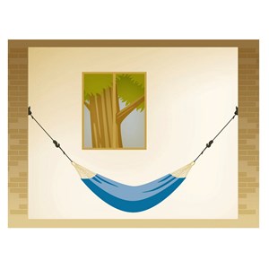 Set de fixation pour hamac