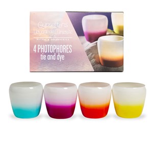 4 photophores tie and dye
