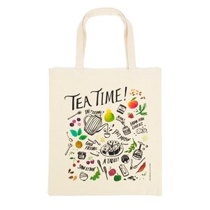Sac en toile Tea time