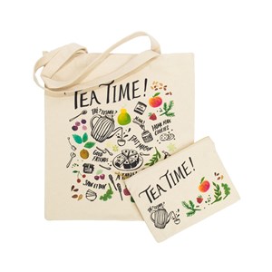 Sac en toile Tea time