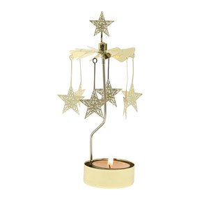 Carrousel étoiles dorées