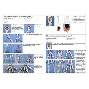 Kit de création suspension en macramé