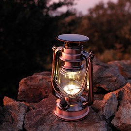 Lampe tempête solaire/USB