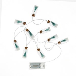 Guirlande lumineuse ronde de sapins