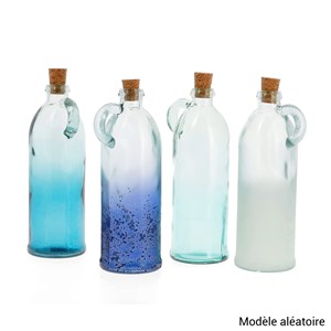 Bouteille en verre recyclé