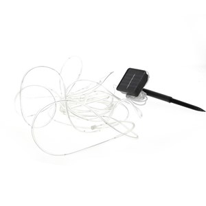 Guirlande solaire translucide