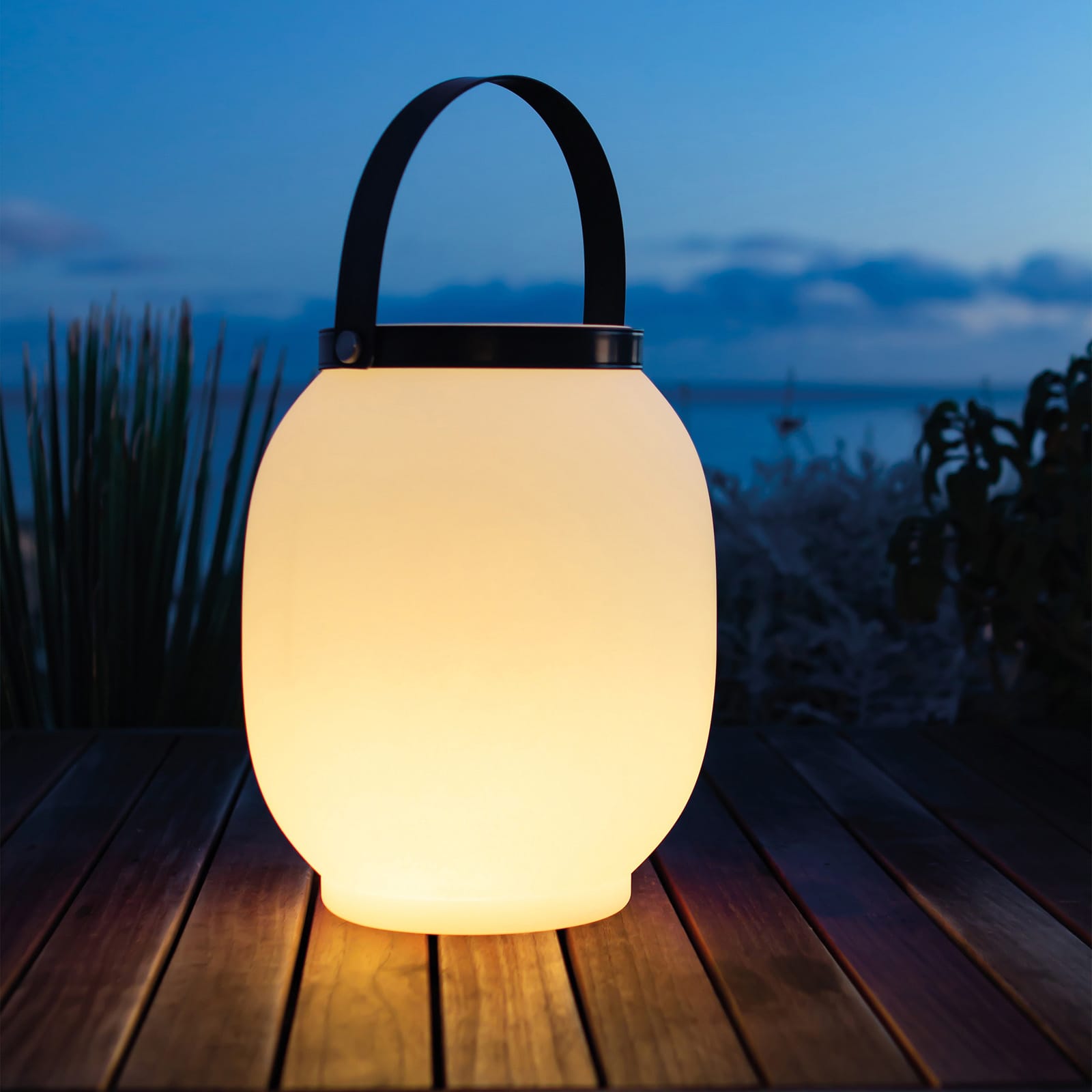 Solaire Lanterne-DEL Outdoor Hanging & Lampe de table-Vendu individuellement-Ballon 